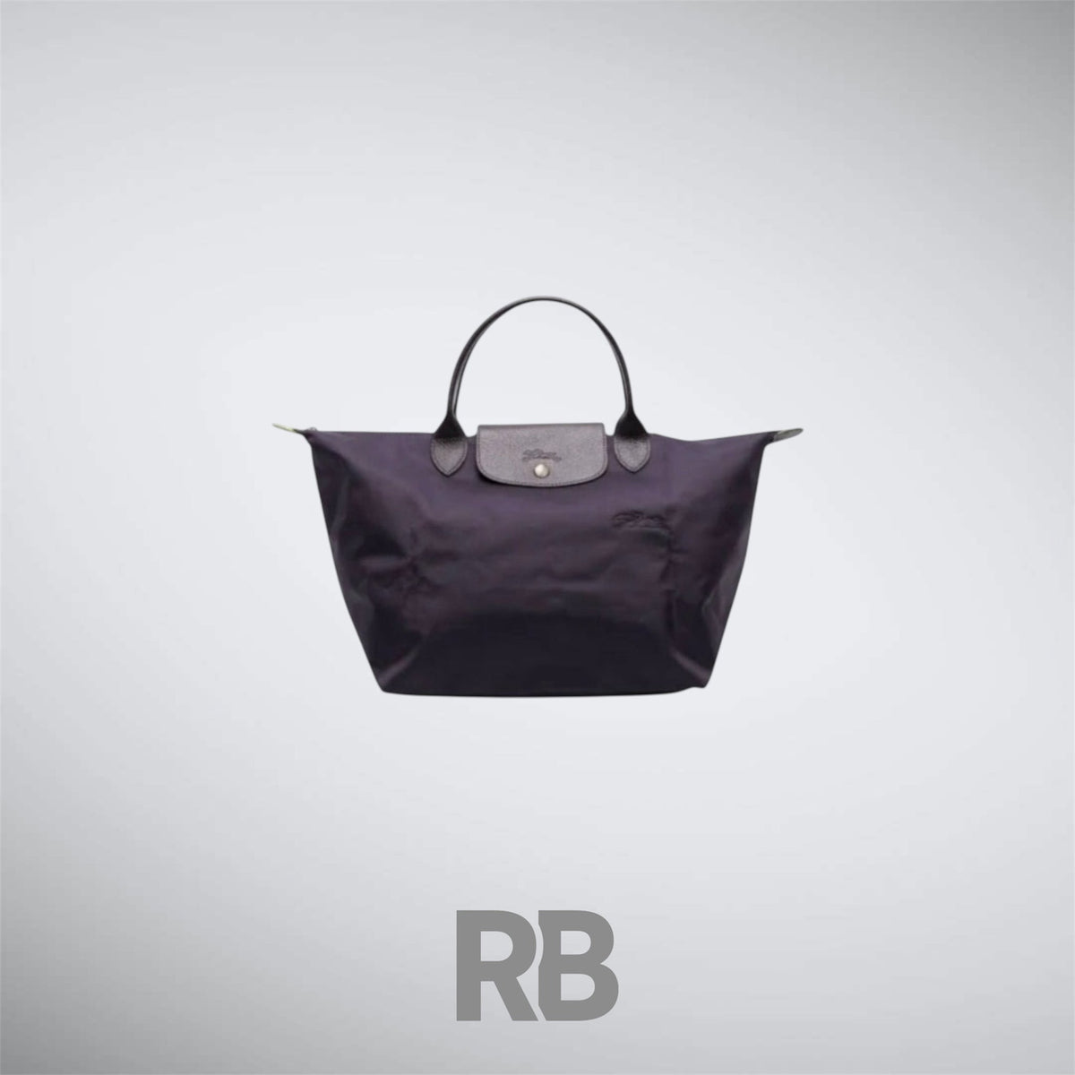 Long Champ purple bag