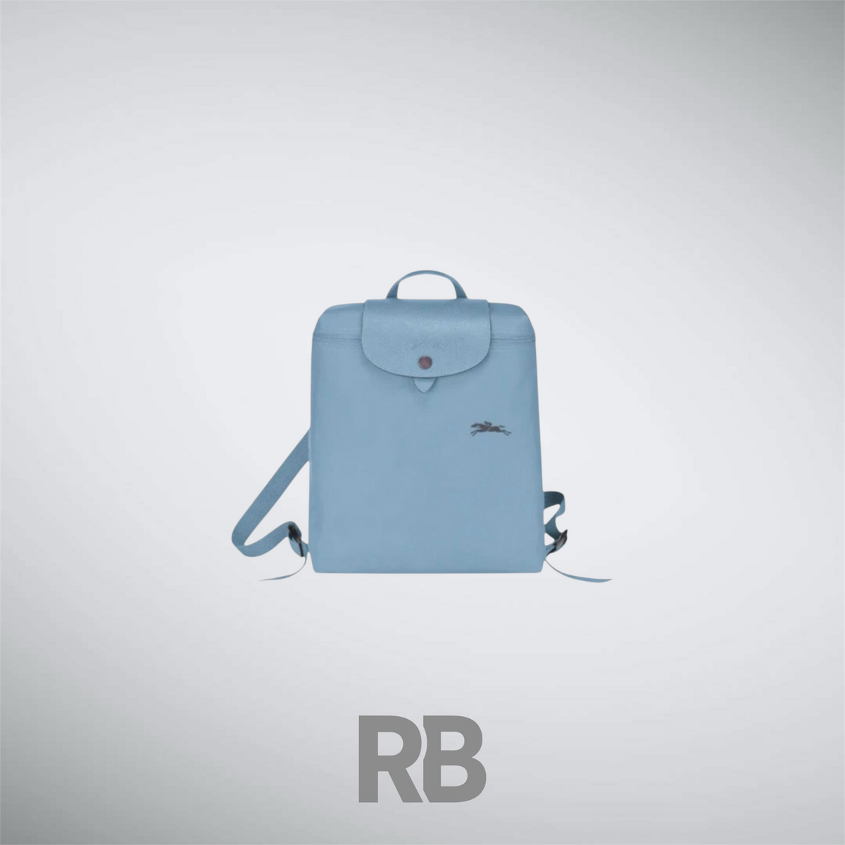 Long Champ le pilage blue backpack