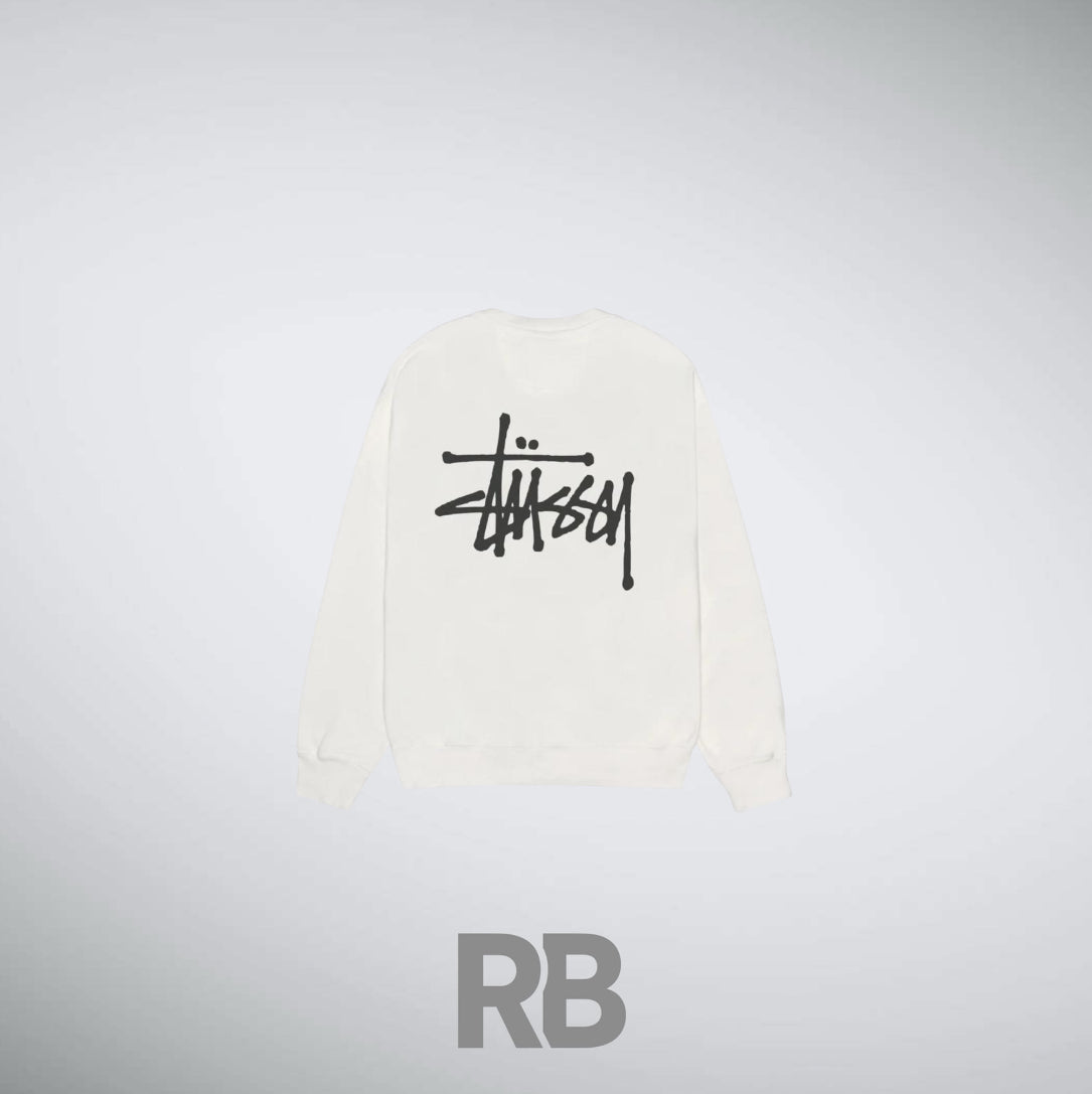 Stussy Basic Crew ‘Ash Heather’ Sweater
