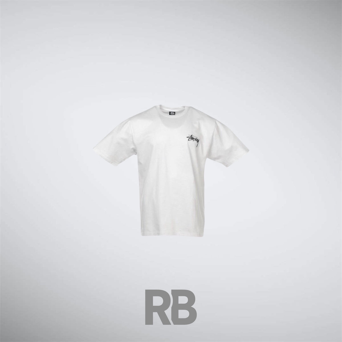 Stussy dice white t-shirt