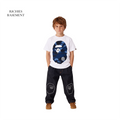 bape KIDS White Blue T-shirt
