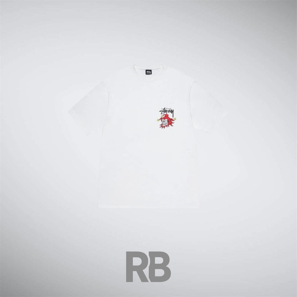 stussy Clown White T-shirt