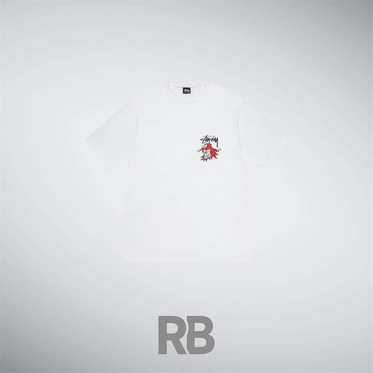 stussy Clown White T-shirt