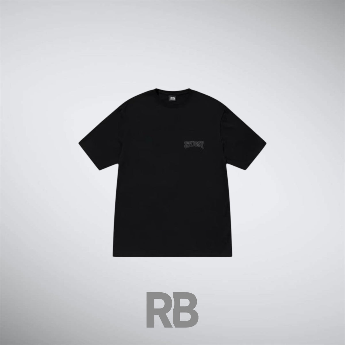 stussy Tire Black T-shirt
