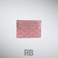 goyard saint sulpice pink cardholder