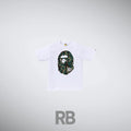 bape double side white