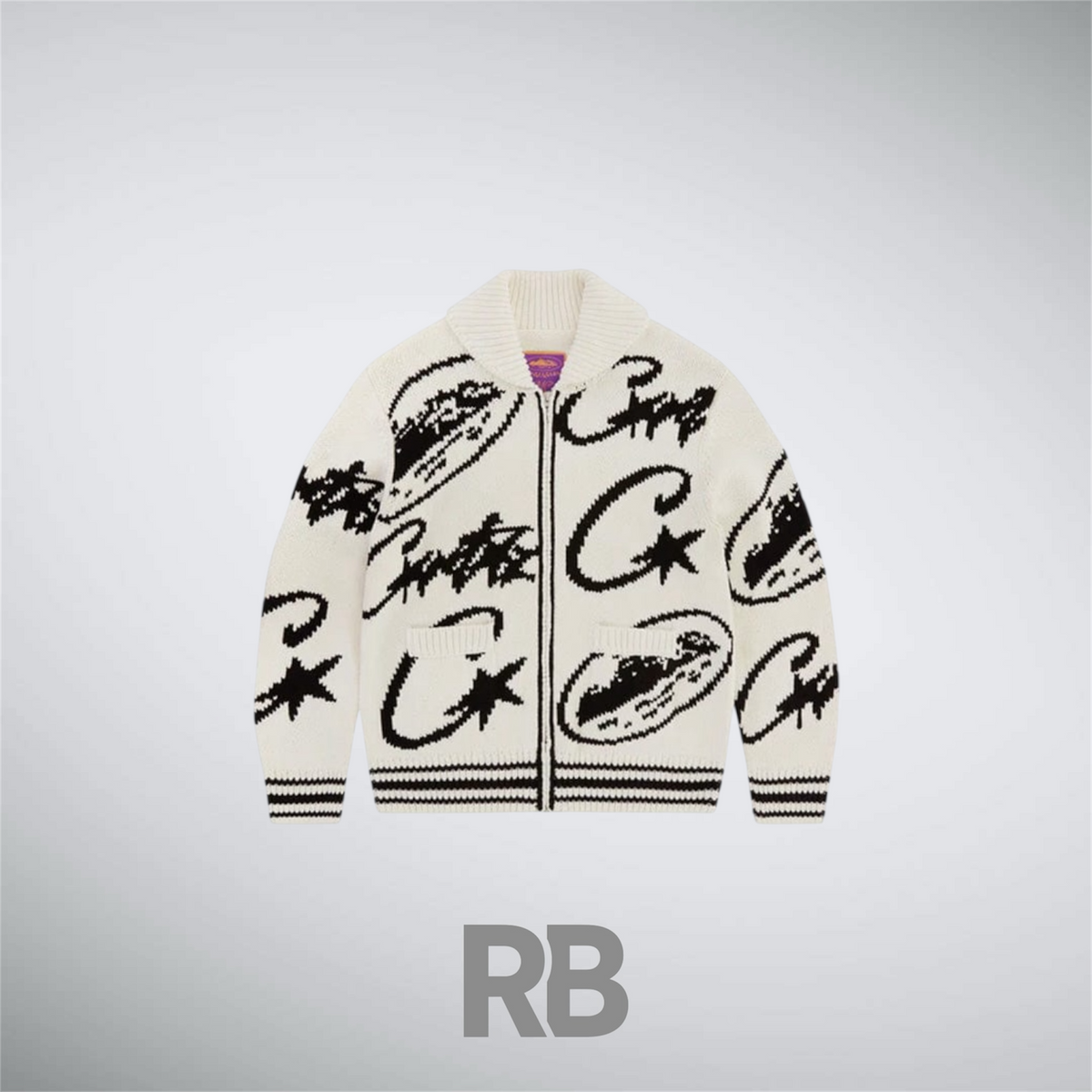 CRTZ heavy knit zip