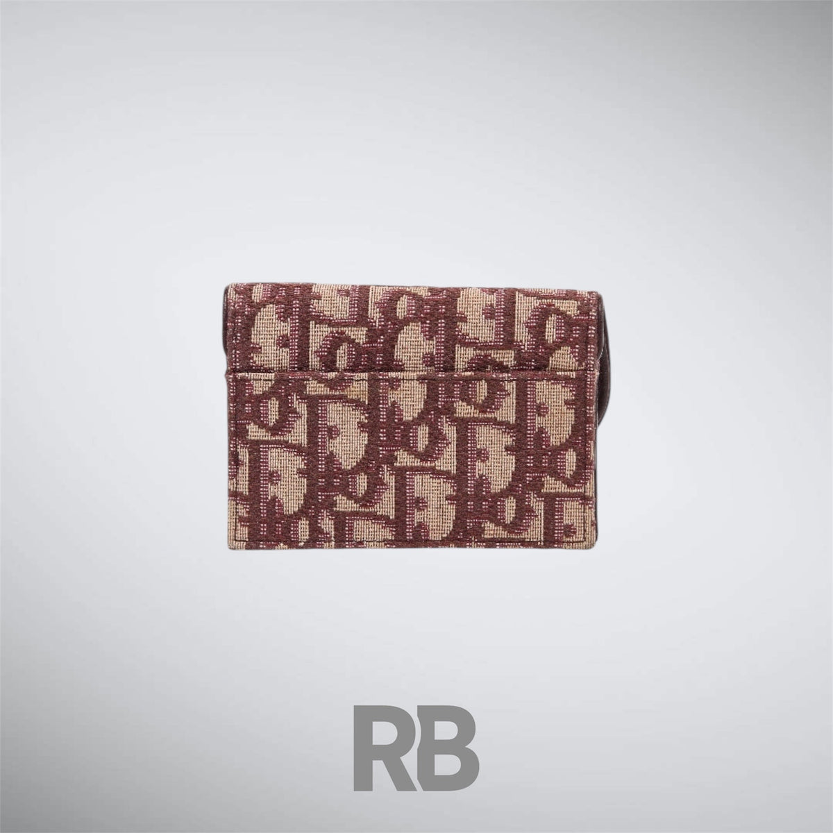 dior Saddle Red Cardholder