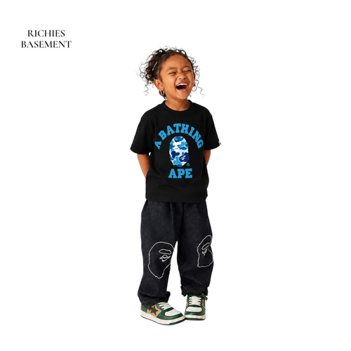 bape KIDS Baby Blue T-shirt