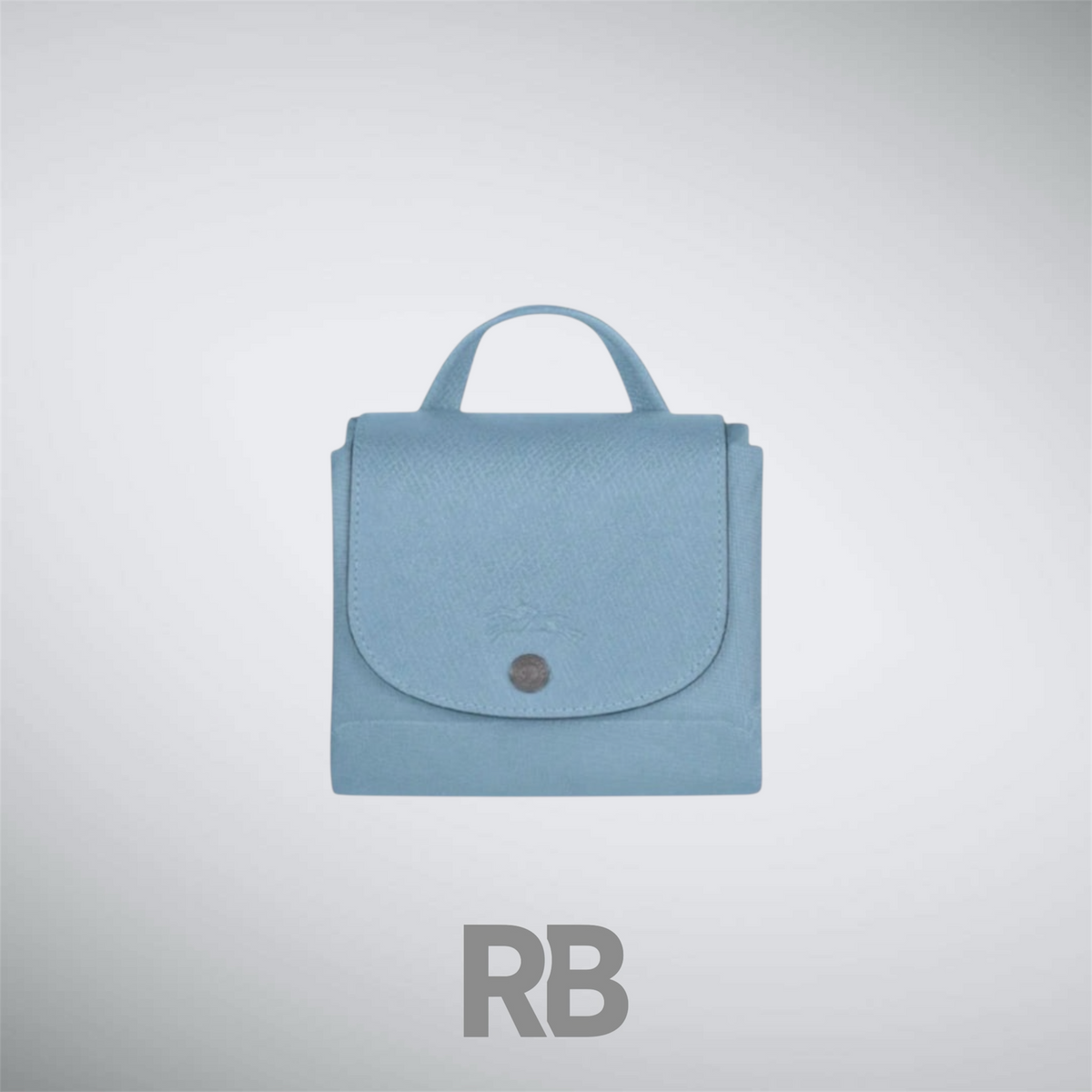 Long Champ le pilage blue backpack