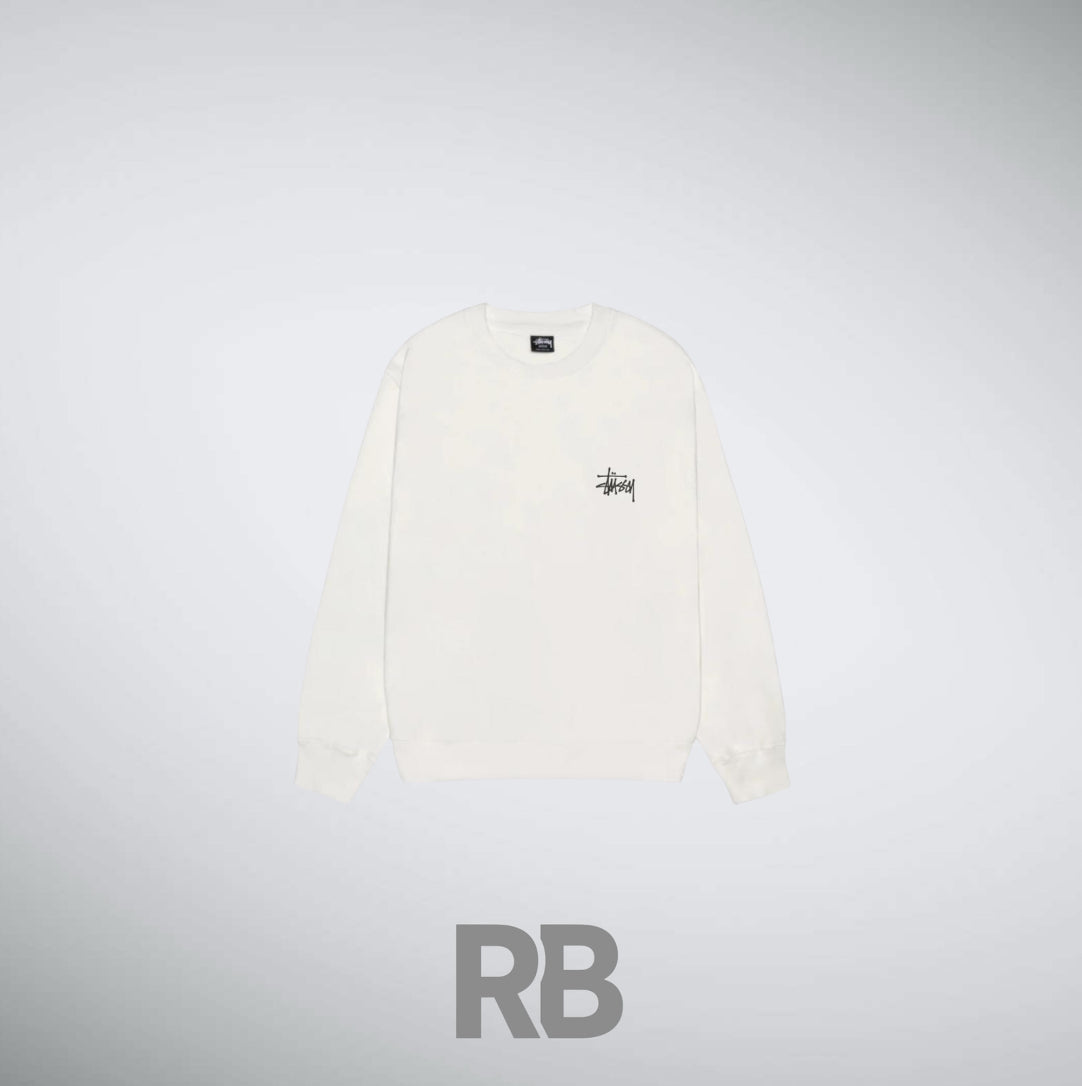 Stussy Basic Crew ‘Ash Heather’ Sweater