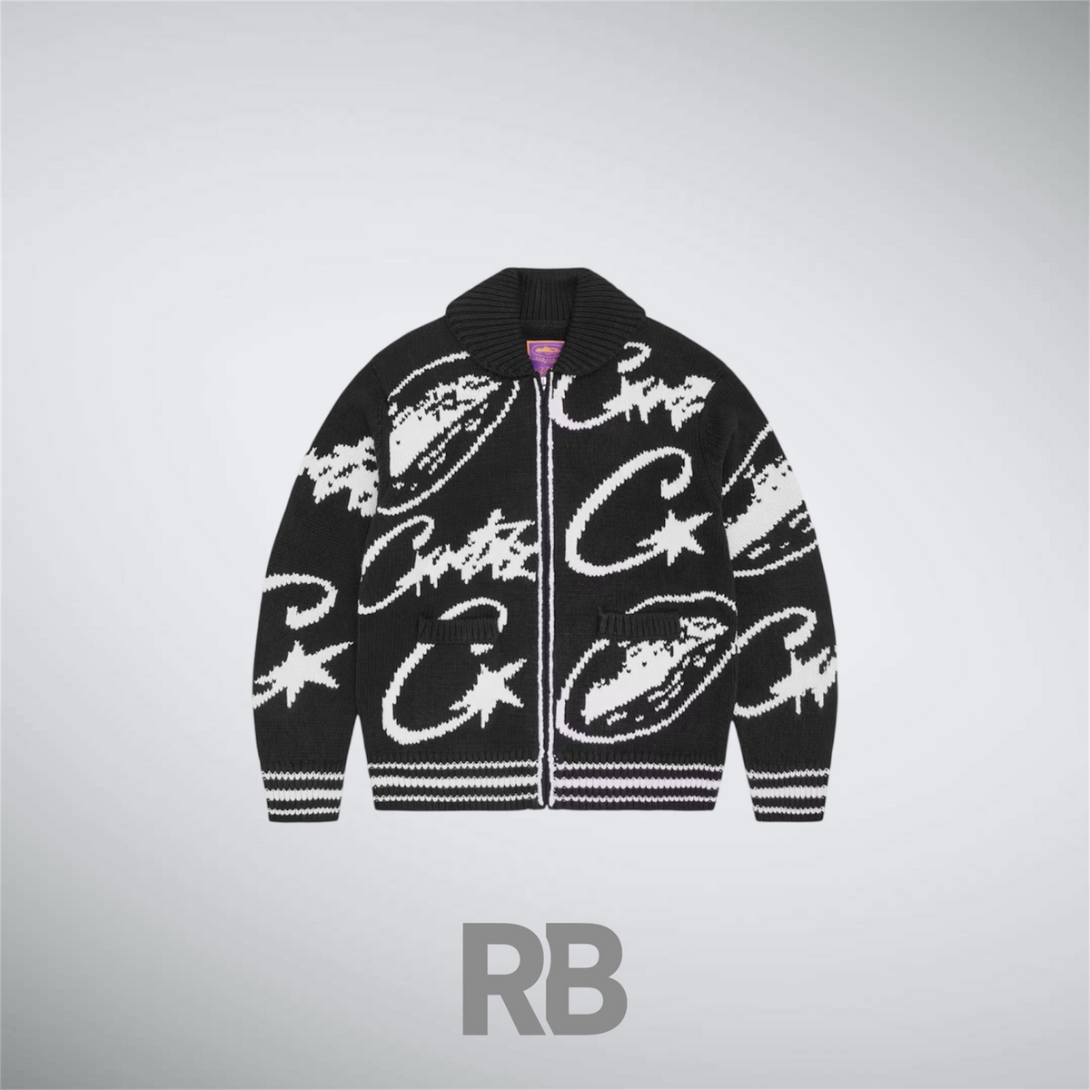 CRTZ heavy knit zip