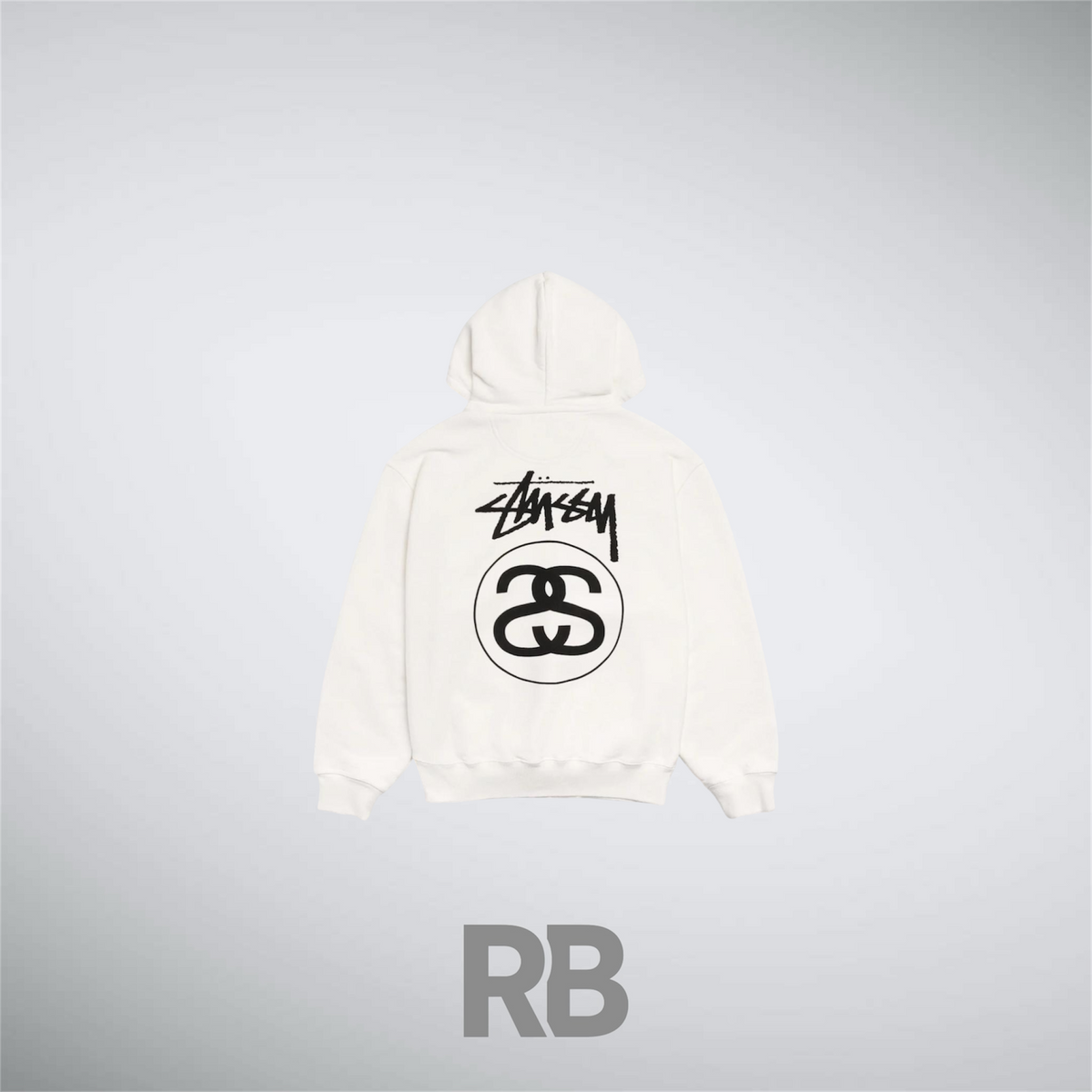 Stussy Link White Zip Up