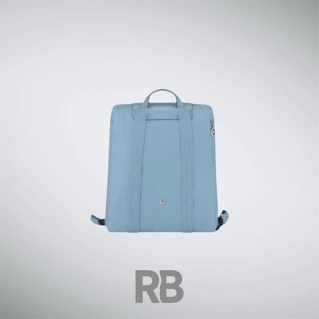 Long Champ le pilage blue backpack