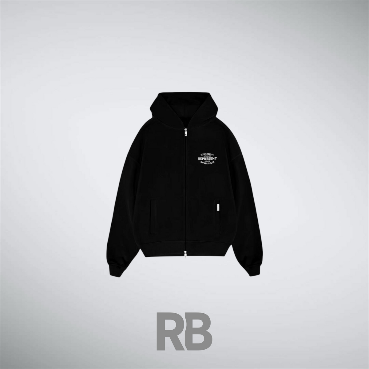 RPRSNT Owners Black Zip Up