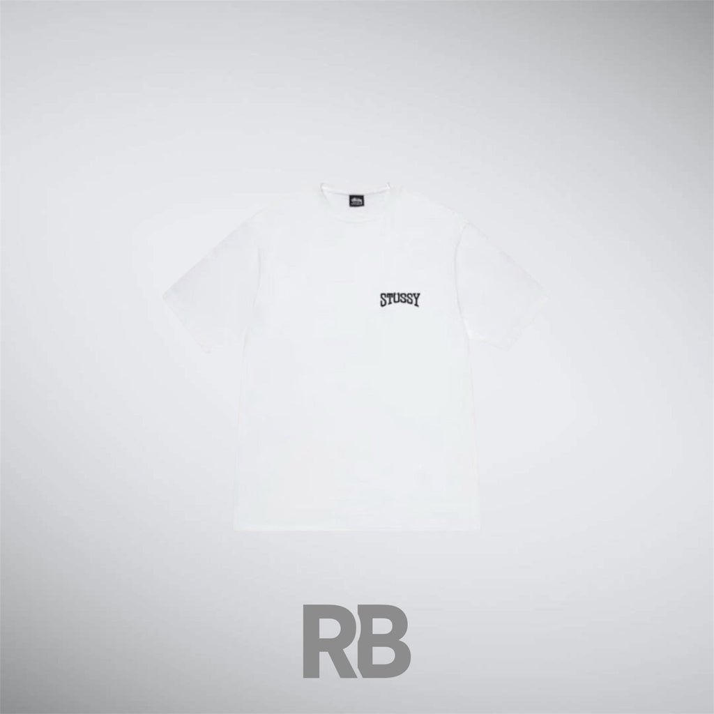 stussy Tire White T-shirt