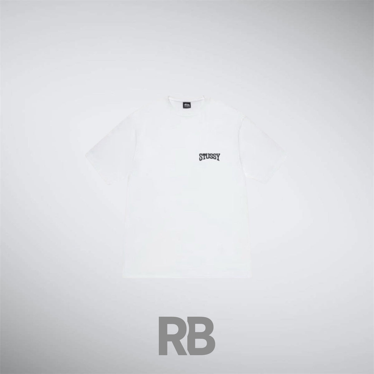 stussy Tire White T-shirt
