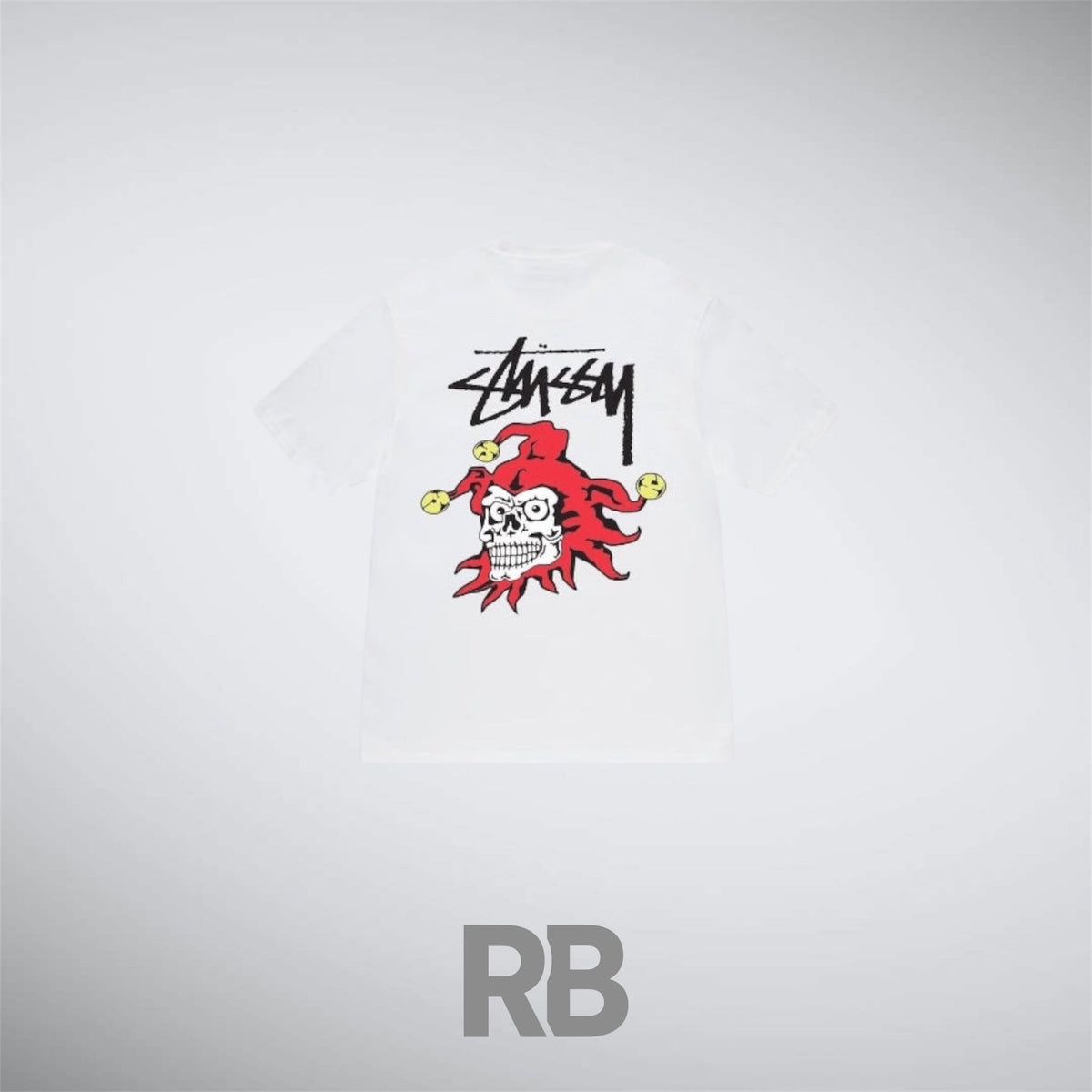 stussy Clown White T-shirt